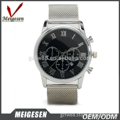 Mesh Band Stainless Steel Sub Dial with IPS Plating Watches